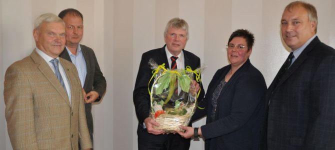 Besuch bei Landrat Martin Skiebe in Halberstadt